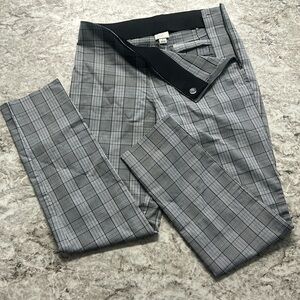 Plaid dress pants